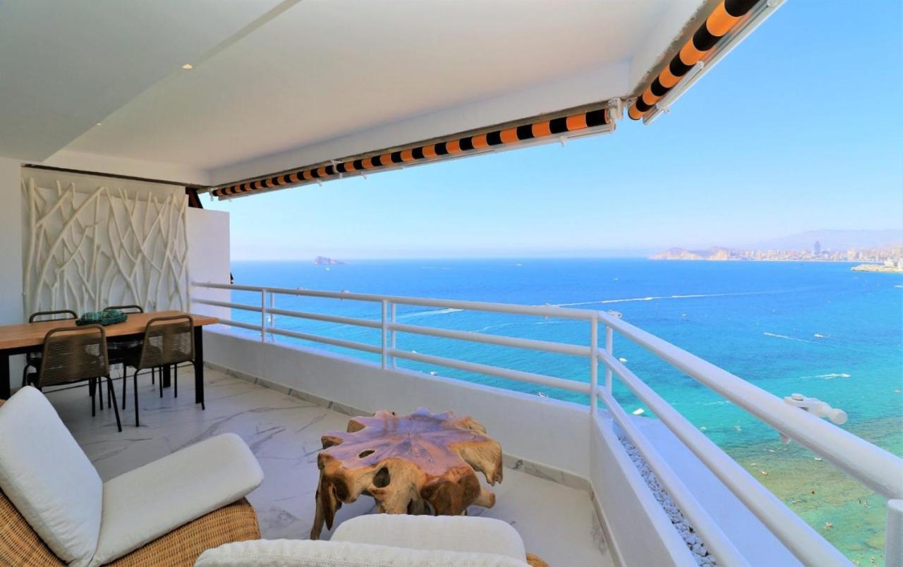 Luxurious 2-Bedroom Apt With Stunning Views, 1St Line On Levante Beach, Бенидорм Экстерьер фото