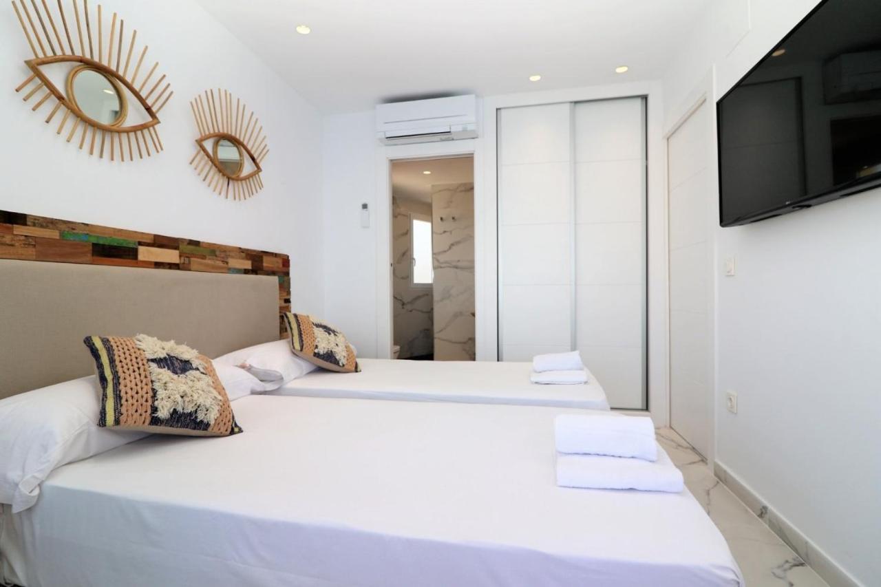 Luxurious 2-Bedroom Apt With Stunning Views, 1St Line On Levante Beach, Бенидорм Экстерьер фото